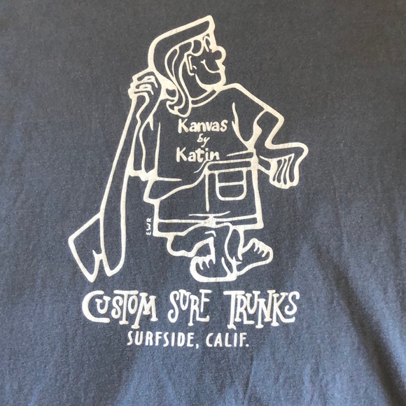 Washed Blue Katin T-Shirt - Picture 2 of 4